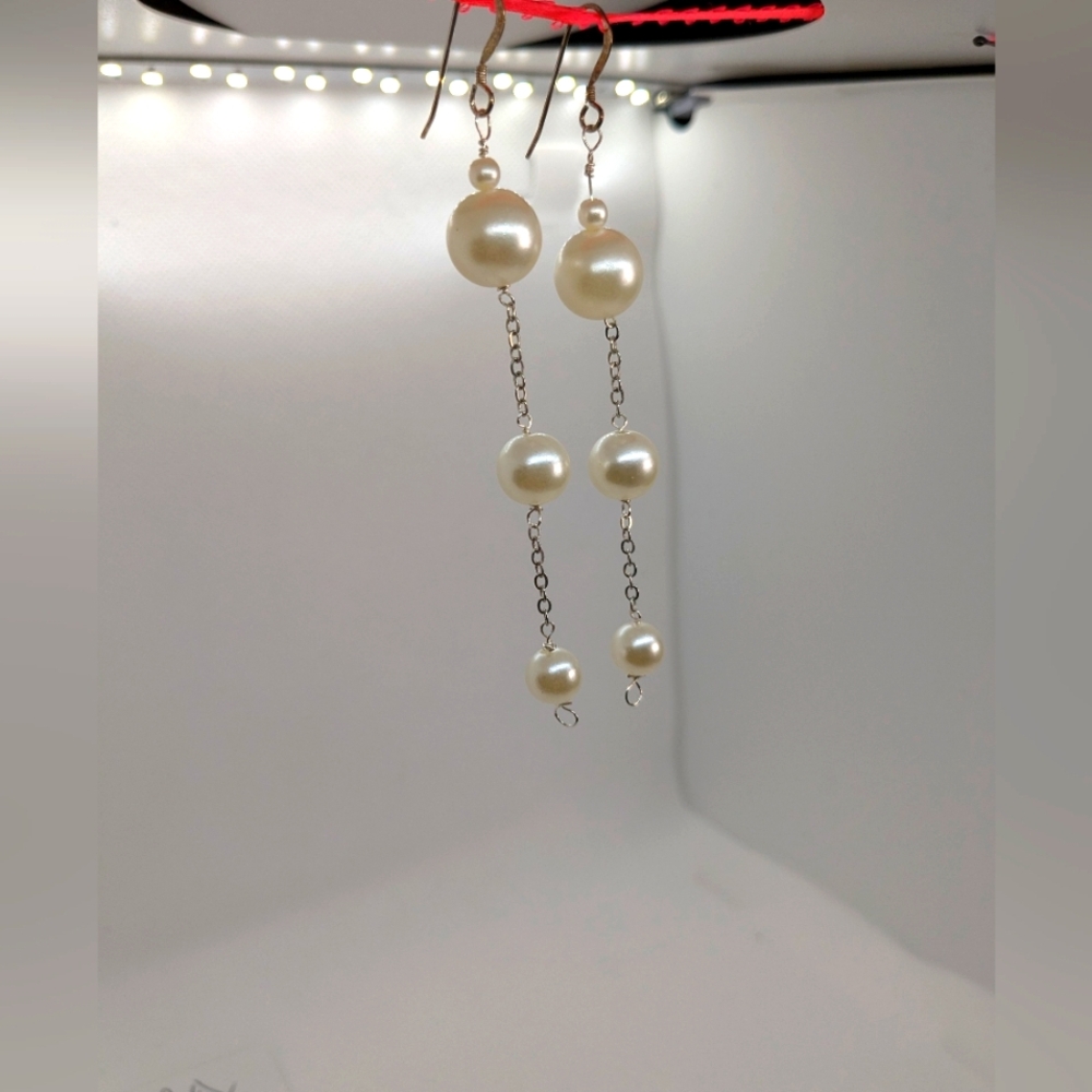 Pearl Drops earrings